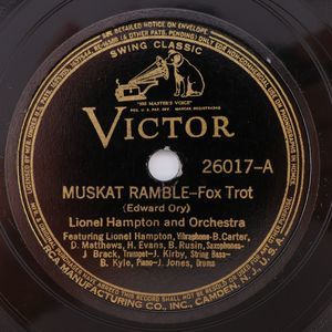 Lionel Hampton - Muskat Ramble / Ring Dem Bells 1938 78 rpm Shellac Record 26017